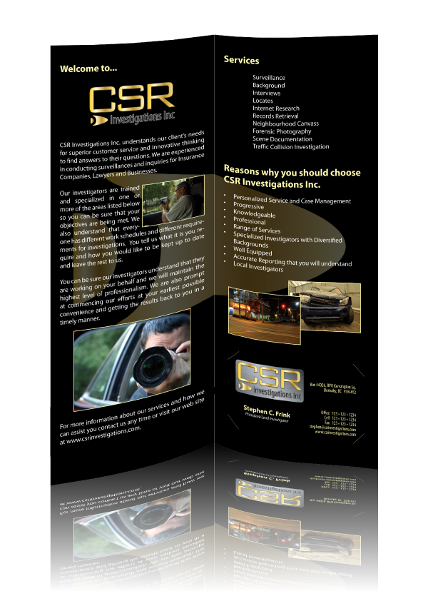CSR Investigations Inc. CSR Investigations Inc.