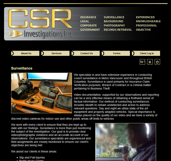 CSR Investigations Inc. CSR Investigations Inc.