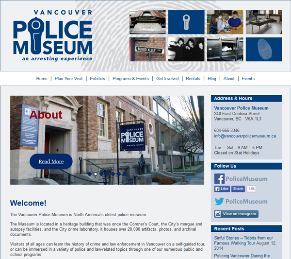 Vancouver Police Museum Vancouver Police Museum